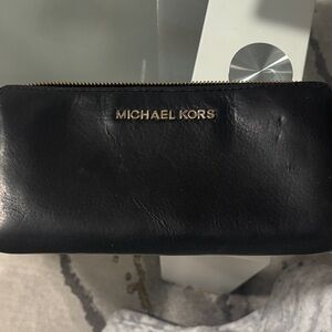 Michael Kors Black Leather Wallet